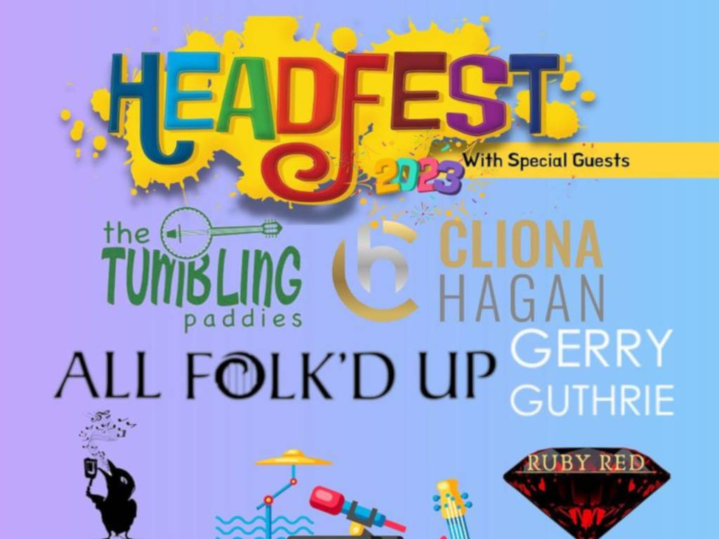 Headfest 2024 family fun event in Headford, Galway, Ireland.